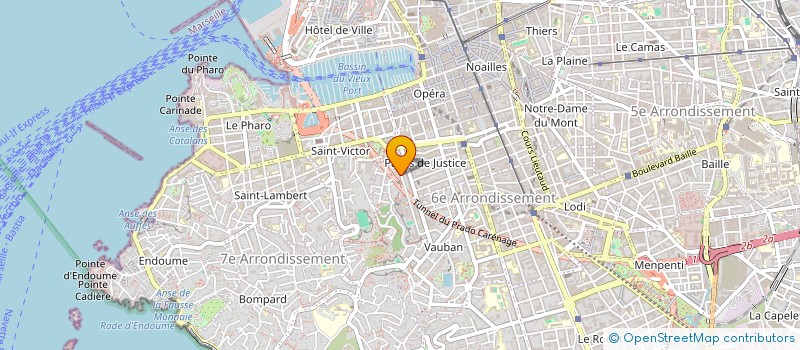 localisation de l'entreprise MONSIEUR KEMIL ATEK à MARSEILLE