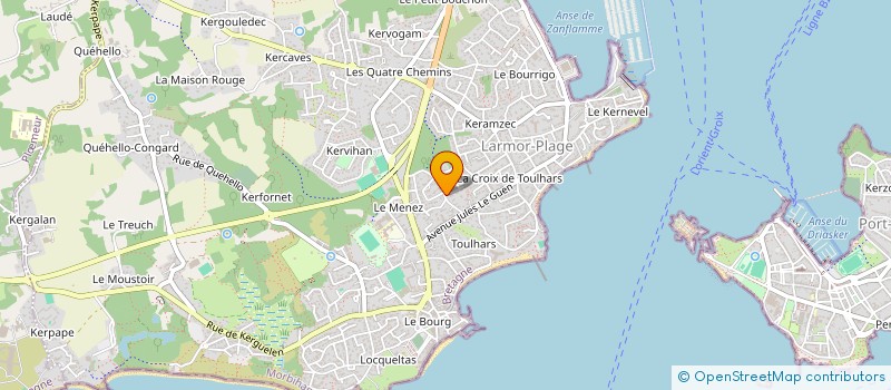 localisation de l'entreprise MONSIEUR KEMO AUDERN à LARMOR-PLAGE