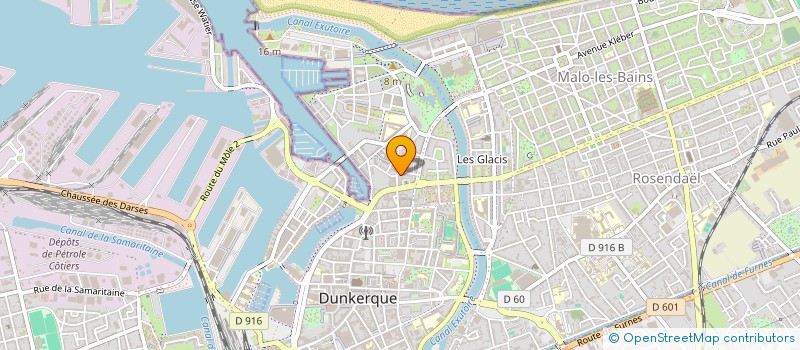 localisation de l'entreprise MONSIEUR KEMO SANAH à DUNKERQUE