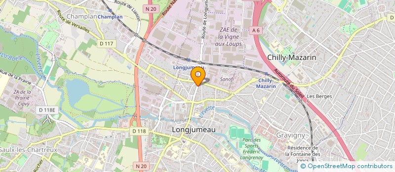 localisation de l'entreprise MONSIEUR KEMO SOLLY  TAVERNY