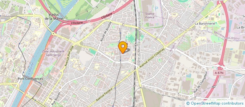 localisation de l'entreprise MONSIEUR KEMOKO SIDIBE à ANGERS