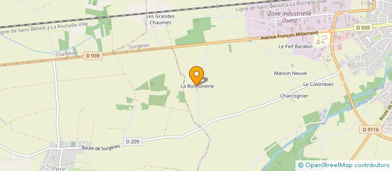 localisation de l'entreprise MONSIEUR  KEMPFER  SURGERES