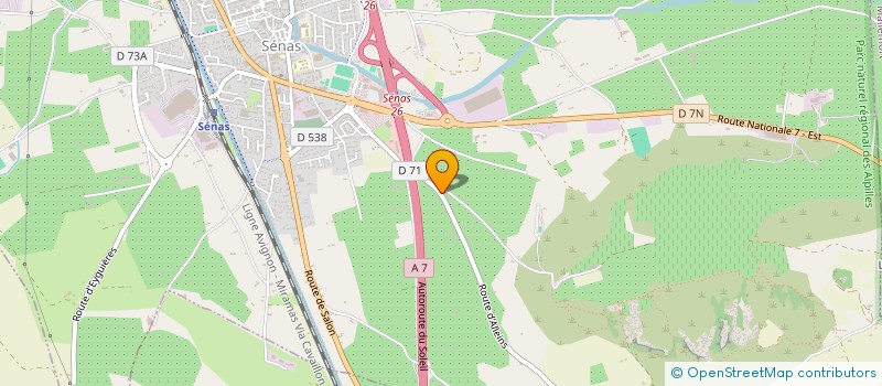 localisation de l'entreprise MONSIEUR KEMYS MARGIER à SENAS