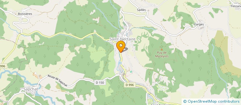 localisation de l'entreprise MONSIEUR KEN ASTIER  SAINT-NECTAIRE