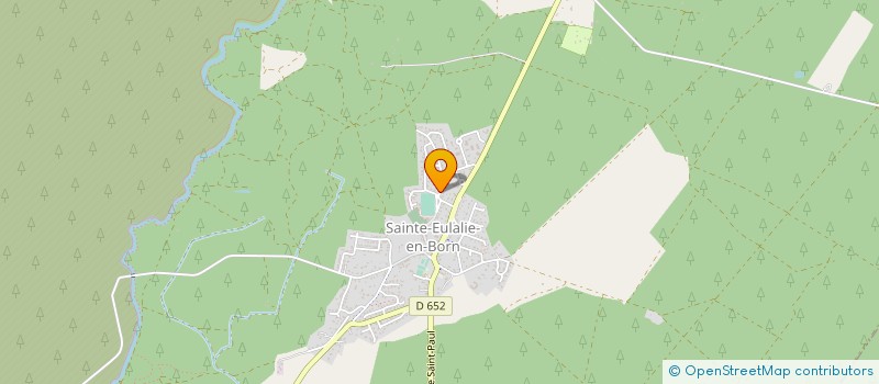 localisation de l'entreprise MONSIEUR KEN BASTIEN SAIOUD  SAINTE-EULALIE-EN-BORN