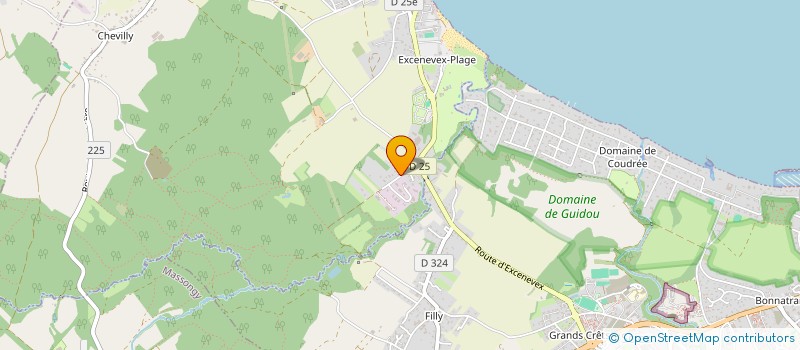 localisation de l'entreprise MONSIEUR KEN BENOIT  EXCENEVEX