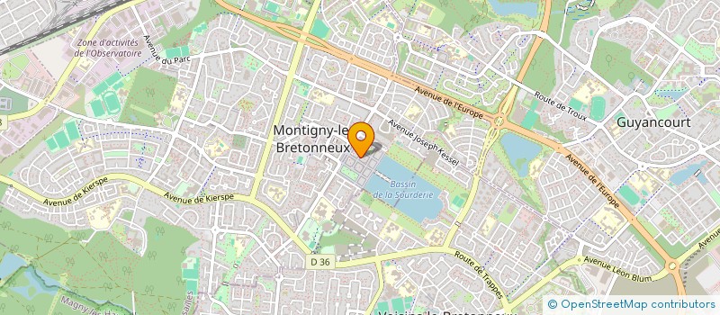 localisation de l'entreprise MONSIEUR KEN BOWIS à MONTIGNY-LE-BRETONNEUX
