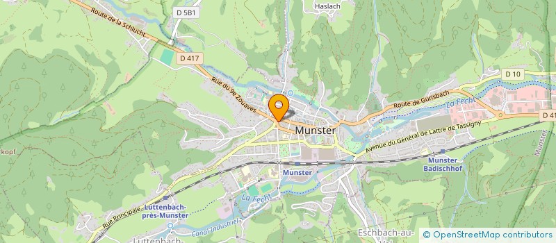 localisation de l'entreprise MONSIEUR KEN BURGY à STOSSWIHR