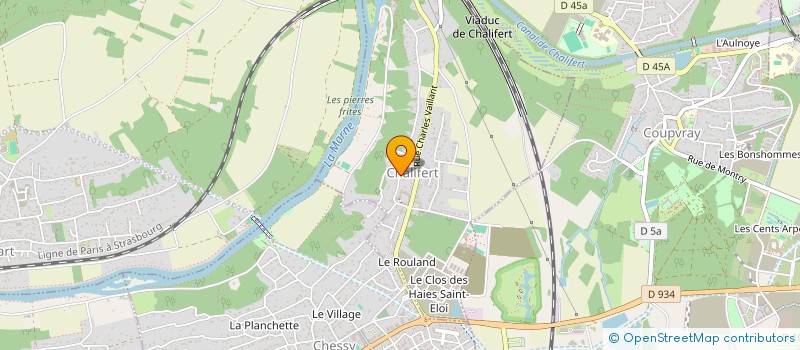 localisation de l'entreprise MONSIEUR KEN D'SOUZA  CHALIFERT