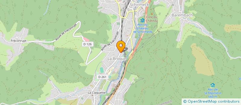 localisation de l'entreprise MONSIEUR KEN DI GIOVANNI  LA BROQUE