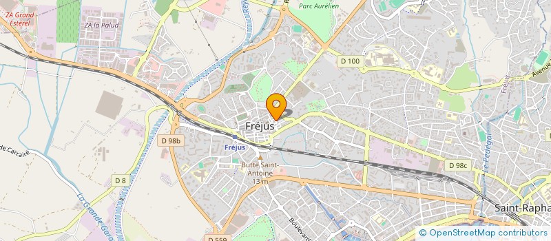 localisation de l'entreprise MONSIEUR KEN GROSSI à FREJUS