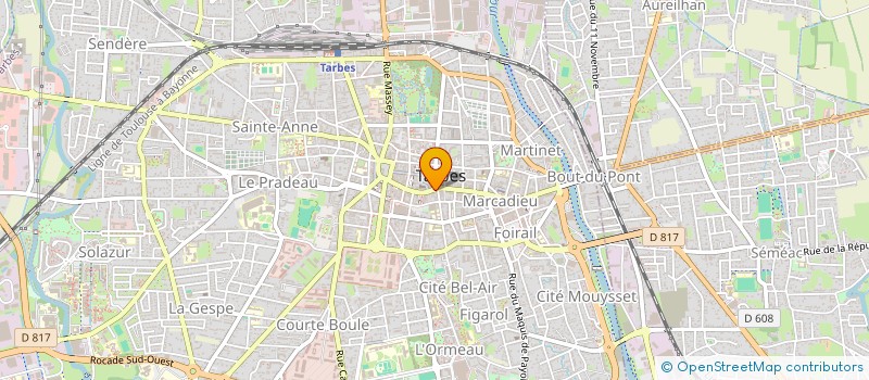 localisation de l'entreprise MONSIEUR KEN HILDEVERT  TARBES