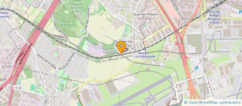 localisation de l'entreprise MONSIEUR KEN JABOT  WISSOUS