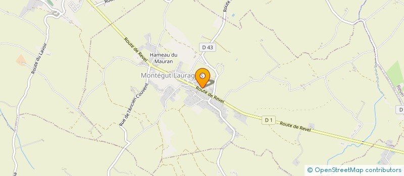 localisation de l'entreprise MONSIEUR KEN-KERLL PARRIS  SAINT-FELIX-LAURAGAIS