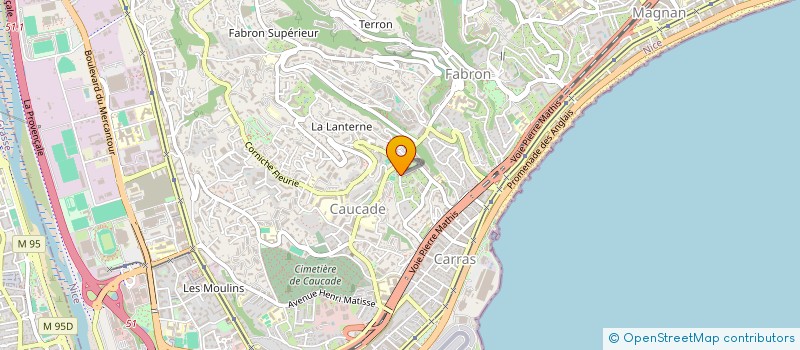 localisation de l'entreprise MONSIEUR KEN MARTINI  MOUGINS