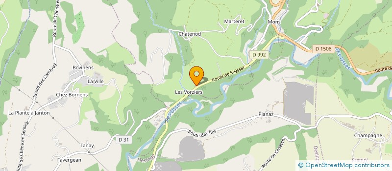 localisation de l'entreprise MONSIEUR KEN PEILLEX  VANZY