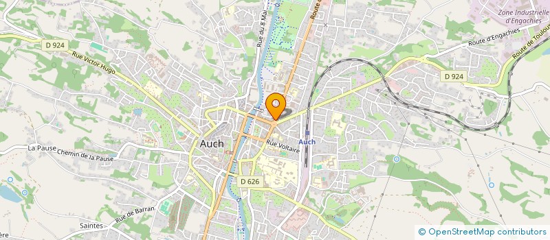 localisation de l'entreprise MONSIEUR KEN VIALON à AUCH