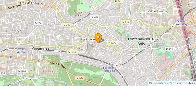 localisation de l'entreprise MONSIEUR KENA DOUCOURE à FONTENAY-SOUS-BOIS