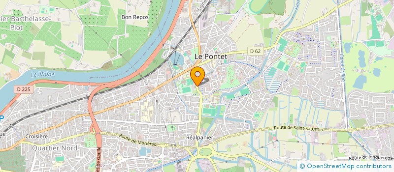 localisation de l'entreprise MONSIEUR KENAN AKGUN  LE PONTET