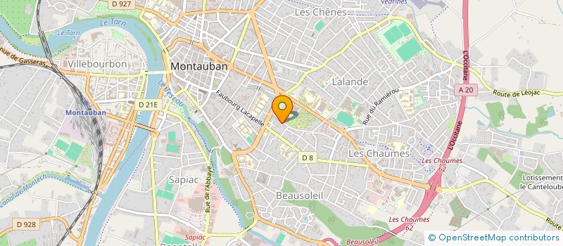 localisation de l'entreprise MONSIEUR KENAN BALBAL  MONTAUBAN