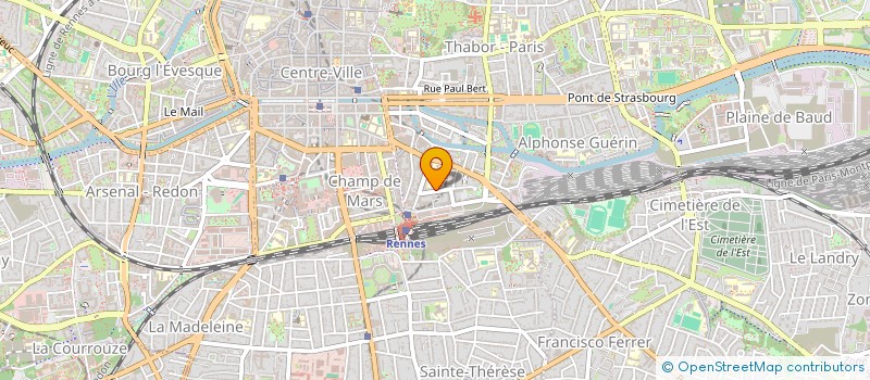 localisation de l'entreprise MONSIEUR KENAN BEGUIGNEAU  RENNES