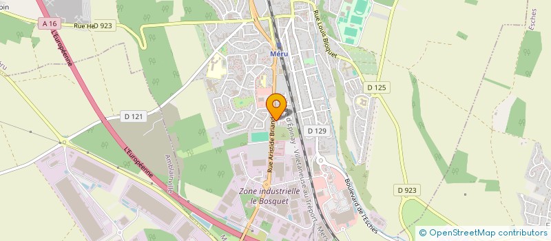 localisation de l'entreprise MONSIEUR KENAN BIANCHI  MERU