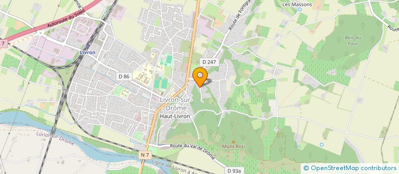 localisation de l'entreprise MONSIEUR KENAN BOZAN  LIVRON-SUR-DROME