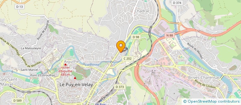 localisation de l'entreprise MONSIEUR KENAN DINC  SAINT-ETIENNE