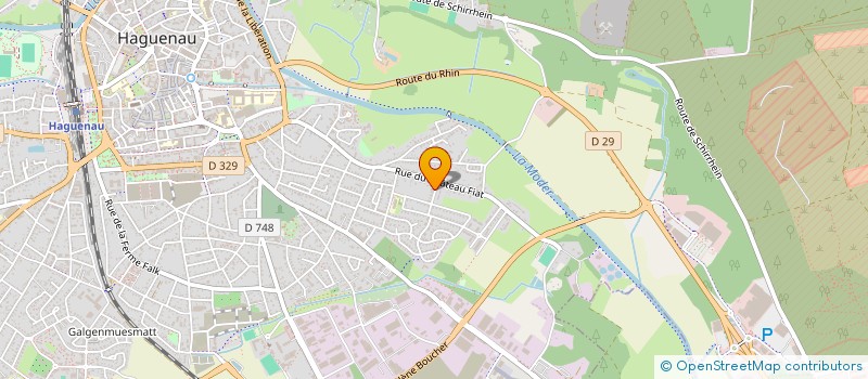 localisation de l'entreprise MONSIEUR KENAN EKSIN  HAGUENAU