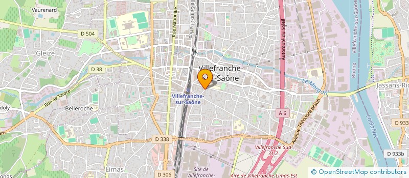 localisation de l'entreprise MONSIEUR KENAN-EMRE DINCER à VILLEFRANCHE-SUR-SAONE