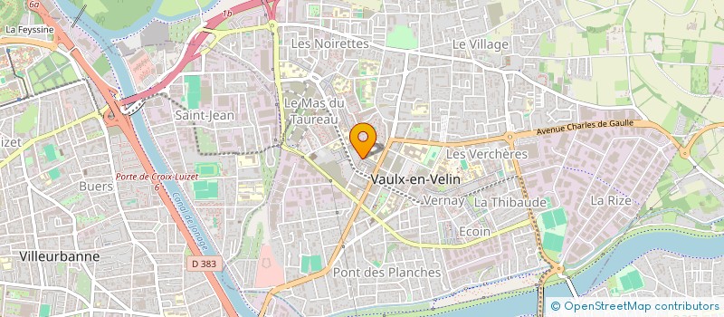 localisation de l'entreprise MONSIEUR KENAN GURLU  VAULX-EN-VELIN