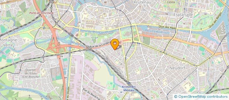 localisation de l'entreprise MONSIEUR KENAN JOUIN  STRASBOURG