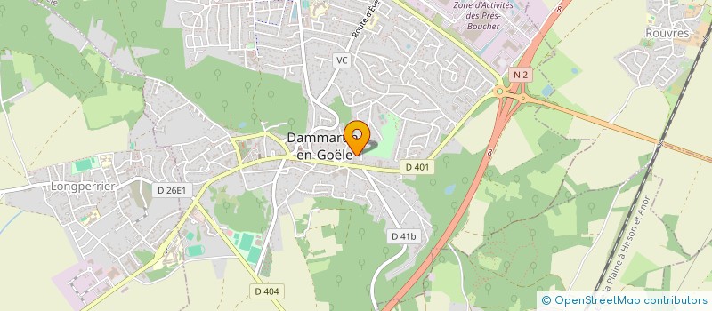 localisation de l'entreprise MONSIEUR KENAN MANCILI  DAMMARTIN-EN-GOELE