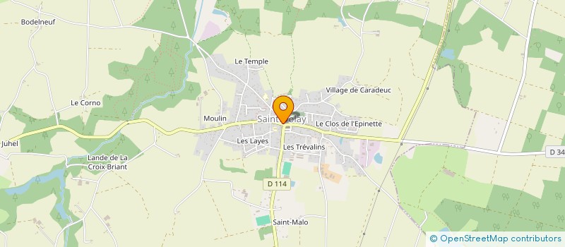 localisation de l'entreprise MONSIEUR KENAN PANNETIER  CAMOEL