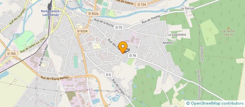 localisation de l'entreprise MONSIEUR KENAN PUSKULLU  ROMORANTIN-LANTHENAY