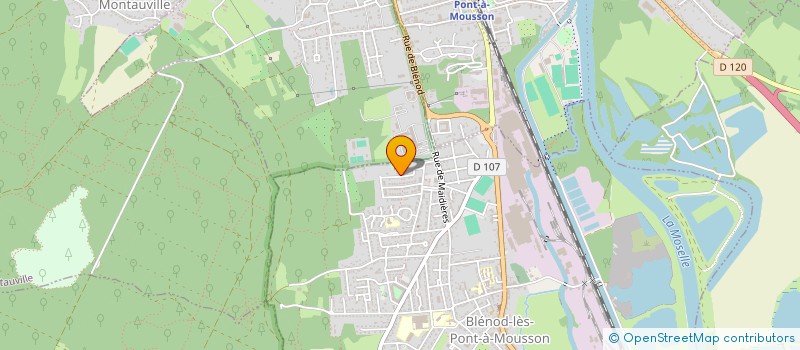 localisation de l'entreprise MONSIEUR KENAN YILDIRIM  BLENOD-LES-PONT-A-MOUSSON