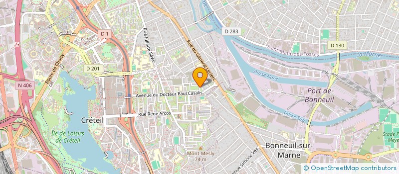 localisation de l'entreprise MONSIEUR KENAN YILDIZ  CRETEIL