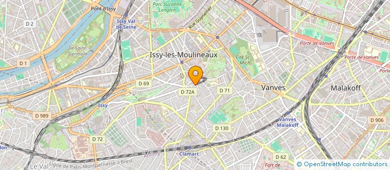 localisation de l'entreprise MONSIEUR KENDALL BATAILHOU à ISSY-LES-MOULINEAUX
