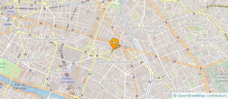 localisation de l'entreprise MONSIEUR KENDJI MAILLIE  PARIS