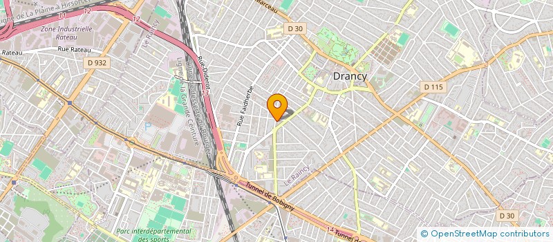 localisation de l'entreprise MONSIEUR KENDY BENJAMIN à DRANCY