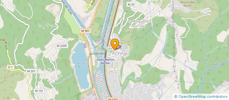 localisation de l'entreprise MONSIEUR KENDY JOANNES à SAINT-LAURENT-DU-VAR