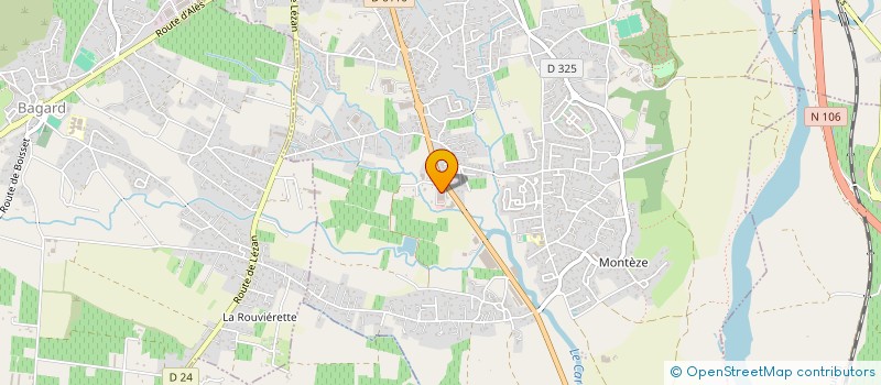 localisation de l'entreprise MONSIEUR KENGEE ZIGLER  SAINT-CHRISTOL-LEZ-ALES