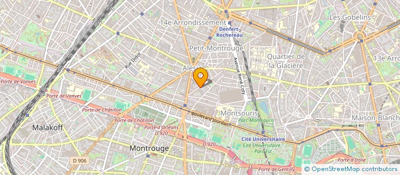 localisation de l'entreprise MONSIEUR KENIMBE MBOW  PARIS