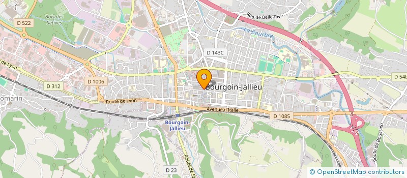 localisation de l'entreprise MONSIEUR KENJI KAMIYA à BOURGOIN-JALLIEU