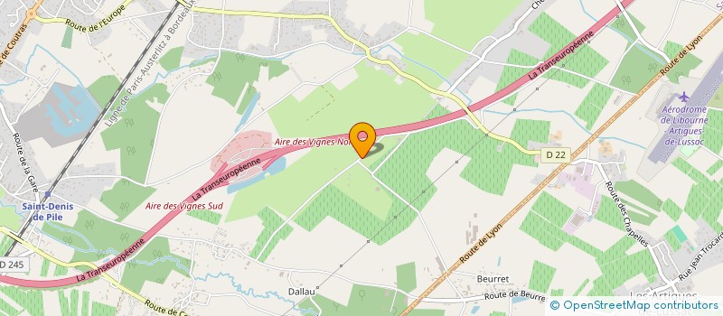 localisation de l'entreprise MONSIEUR KENJI LEFEVRE  SAINT-DENIS-DE-PILE