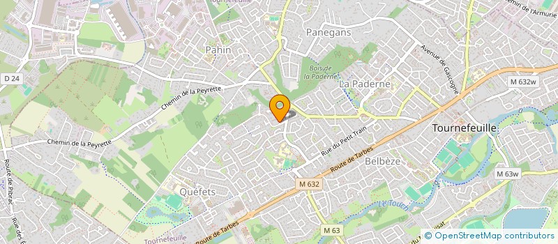 localisation de l'entreprise MONSIEUR KENJI MORI  TOURNEFEUILLE