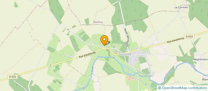 localisation de l'entreprise MONSIEUR KENJY BRUNO  MESNILS-SUR-ITON