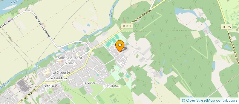 localisation de l'entreprise MONSIEUR KENJY VIS  SAINT-LAURENT-NOUAN