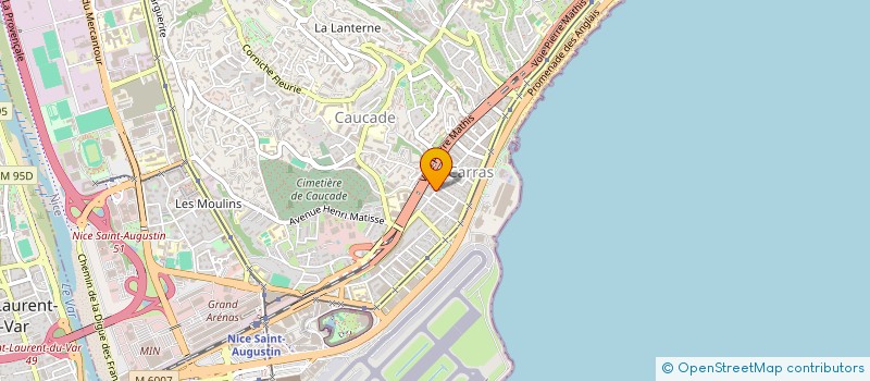 localisation de l'entreprise MONSIEUR KENNETH ADEDIRAN à NICE