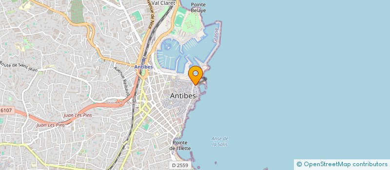 localisation de l'entreprise MONSIEUR KENNETH AVERY FORDRED  ANTIBES